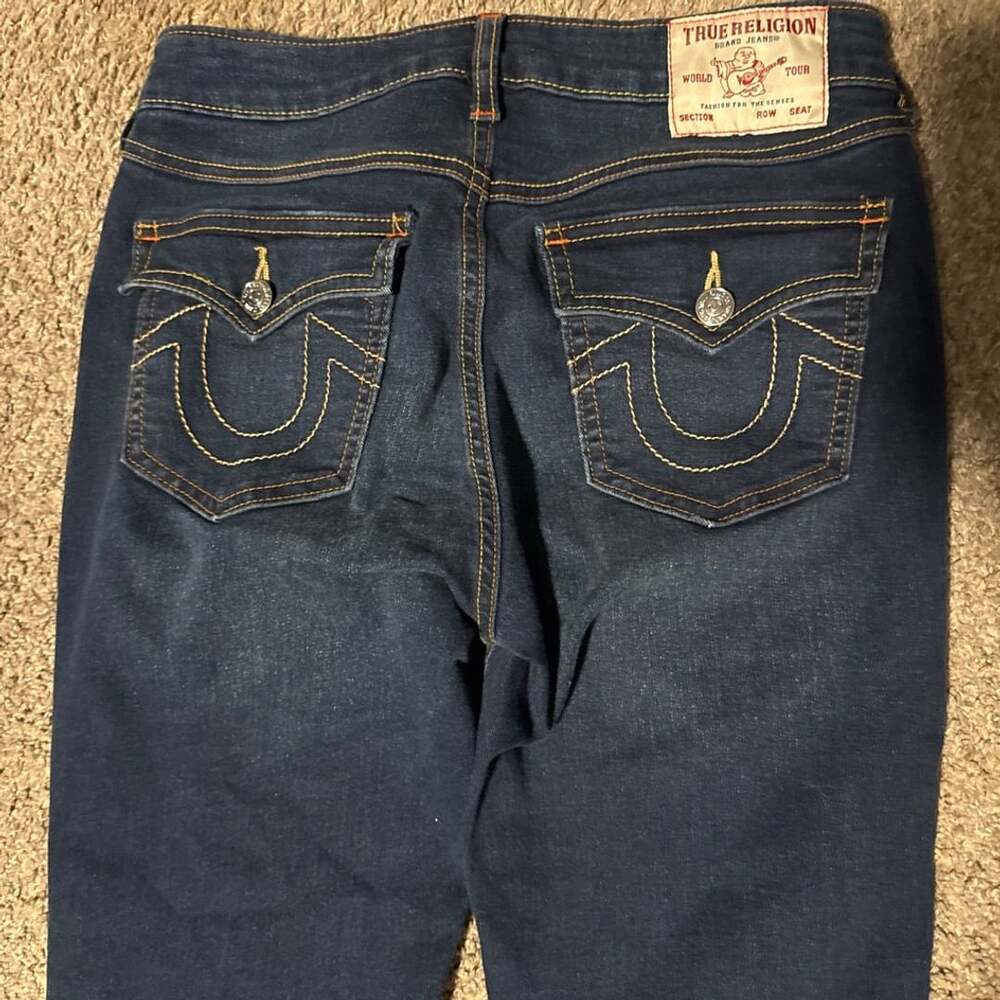 True Religion Becca Mid Rise Bootcut Jeans Size 27